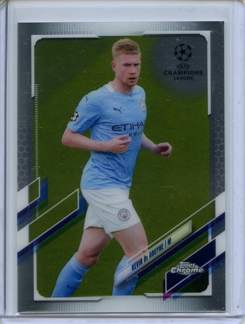 2020-21 Topps Chrome UEFA CL Kevin De Bruyne