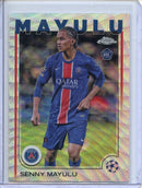 2024-25 Topps Chrome UEFA Club Comps Senny Mayulu Wave
