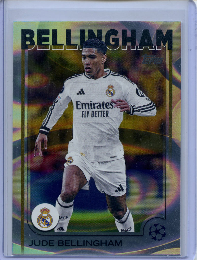 2024-25 Topps UEFA CC Jude Bellingham Rain Drops