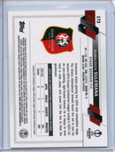 2022-23 Topps Chrome UEFA Kamaldeen Sulemana Neon Green X-Fractor 317/399