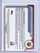 2024-25 Topps Chrome UEFA Club Comps Guille Fernandez Bowman UEFA Youth League