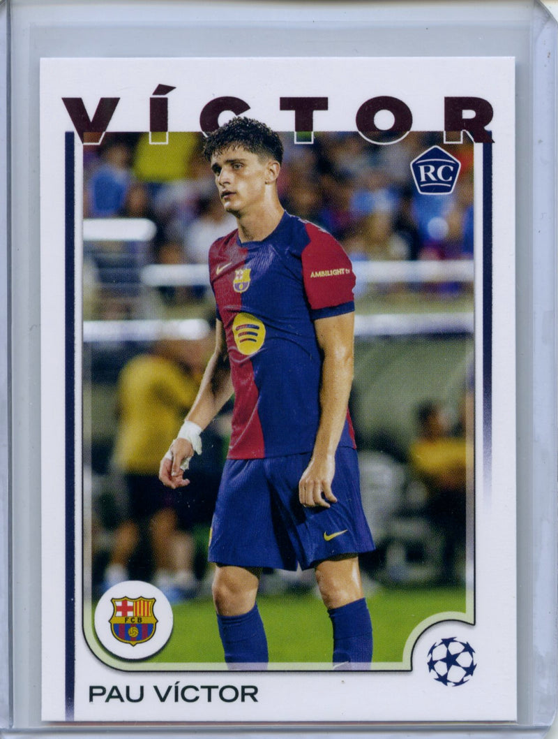 2024-25 Topps UEFA CC Pau Victor