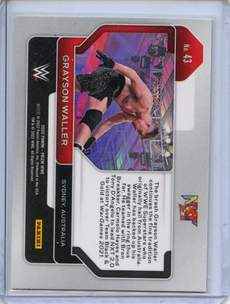 2022 Prizm WWE Grayson Waller