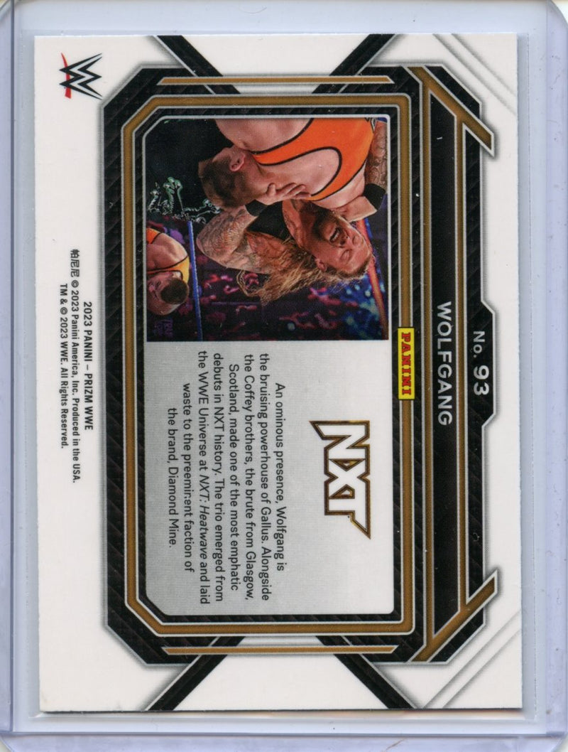 2023 Prizm WWE Wolfgang