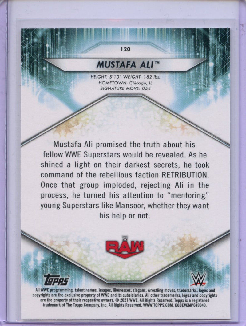 2021 Topps WWE Mustafa Ali