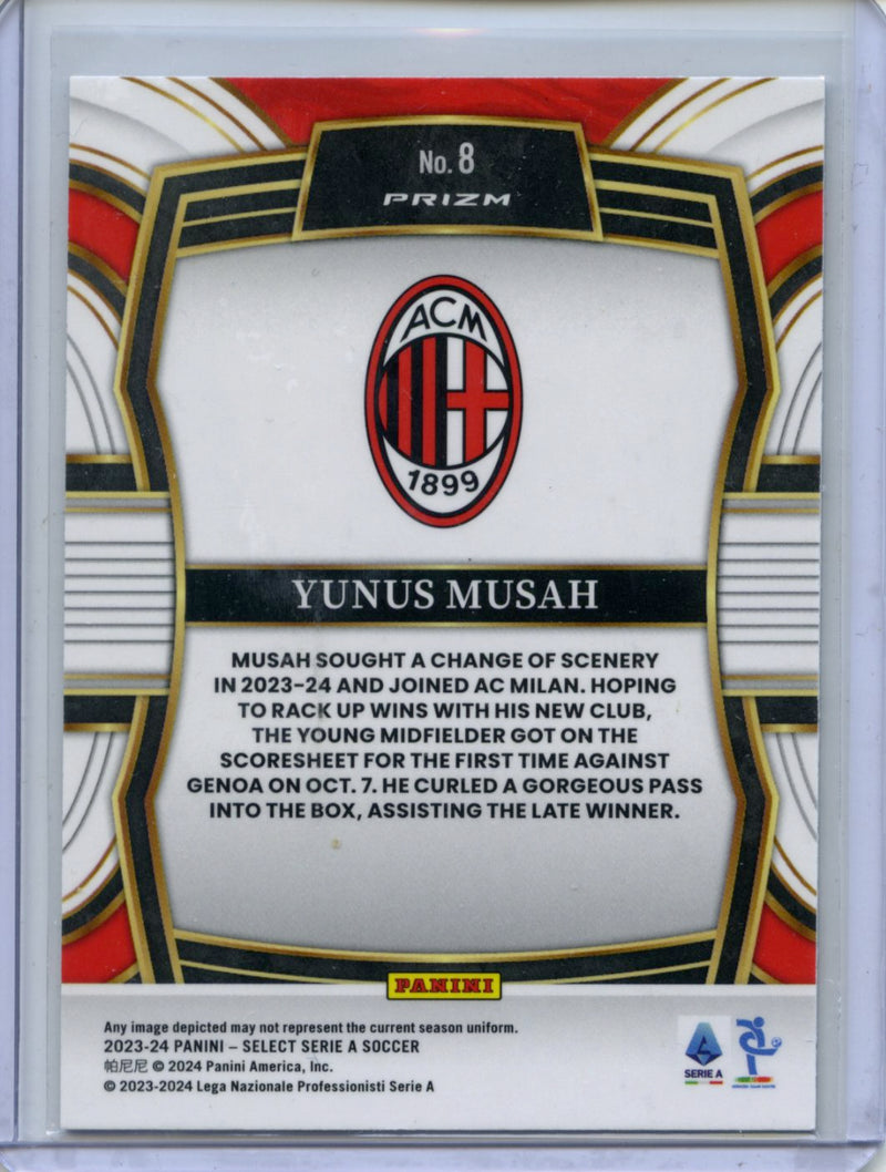 2023-24 Select Serie A Yunus Musah Equalizers Silver