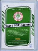 2024-25 Donruss Fisayo Dele-Bashiru The Rookies Silver