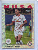 2024-25 Topps Chrome UEFA Club Comps Antonio Nusa Wave