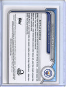 2024-25 Topps Chrome UEFA Club Comps Reigan Heskey Bowman UEFA Youth League