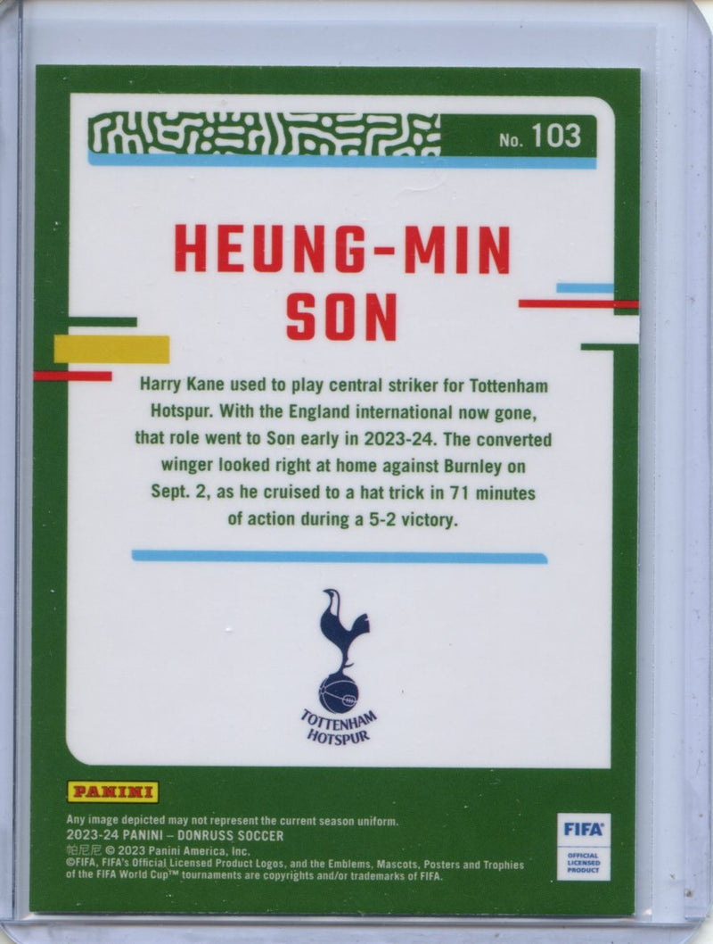 2023-24 Donruss FIFA Heung-Min Son Optic