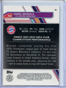 2022-23 Topps Finest UEFA Club Competitions Jamal Musiala