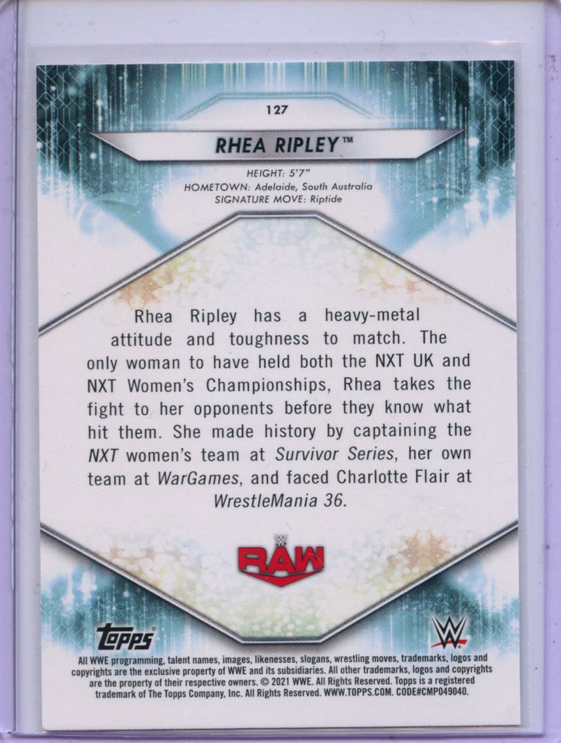 2021 Topps WWE Rhea Ripley