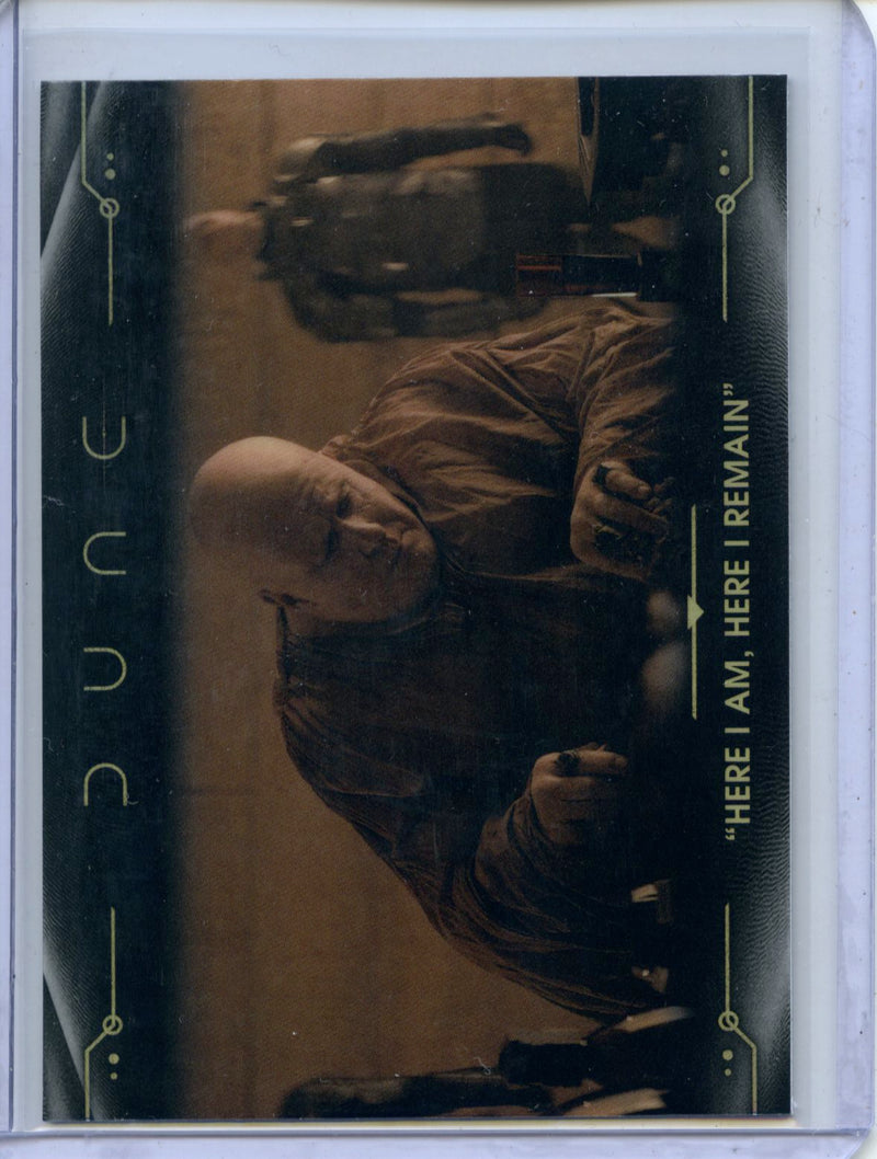 2024 Topps Dune Chrome "Here I Am, Here I Remain" Refractor