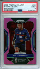 2022 Panini Prizm World Cup Qatar Kylian Mbappe Pink Prizm