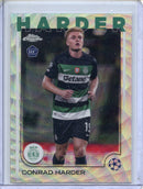 2024-25 Topps Chrome UEFA Club Comps Conrad Harder Wave