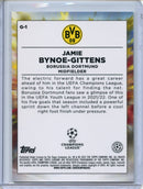 2022-23 Topps Chrome UEFA Jamie Bynoe-Gittens Golazo