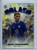 2022-23 Topps Chrome UEFA Enzo Fernandez Golazo