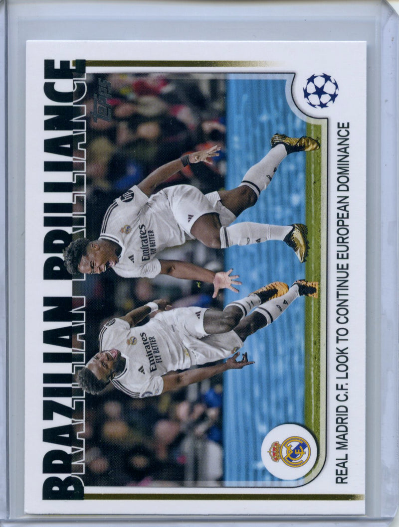 2024-25 Topps UEFA CC Brazilian Brilliance