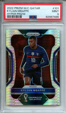 2022 Panini Prizm World Cup Qatar Kylian Mbappe Hyper Prizm