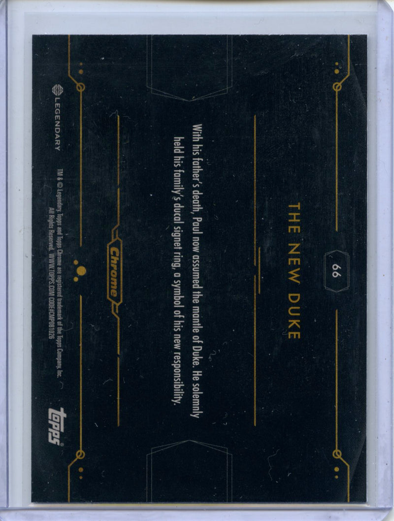 2024 Topps Dune Chrome The New Duke Refractor