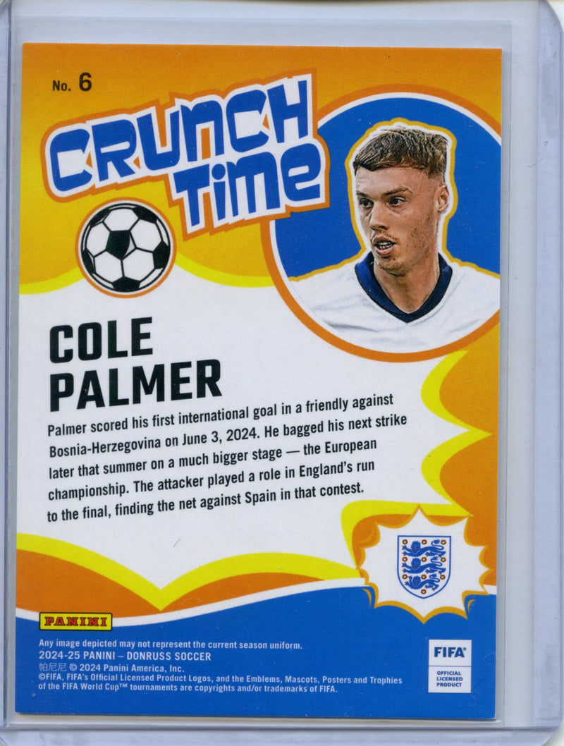 2024-25 Donruss Cole Palmer Crunch Time Silver