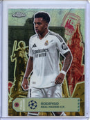 2024-25 Topps Chrome UEFA Club Comps Rodrygo Final Destination