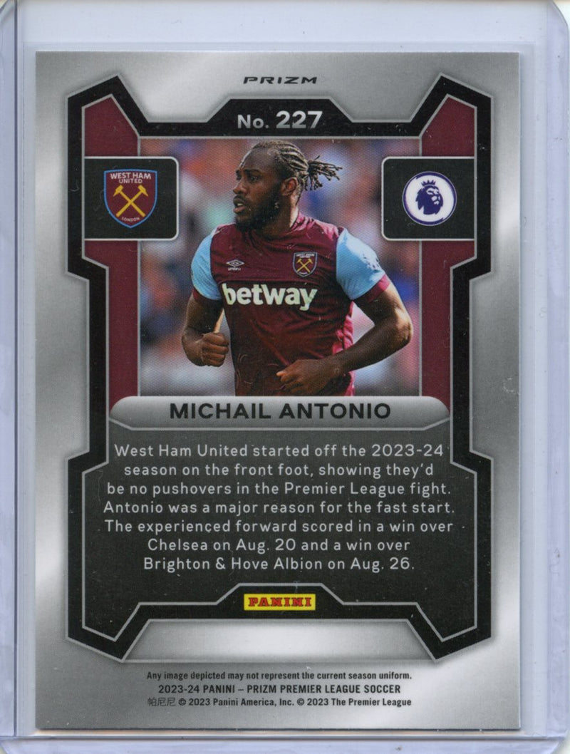 2023-24 Prizm Premier League Michail Antonio Breakaway Prizm