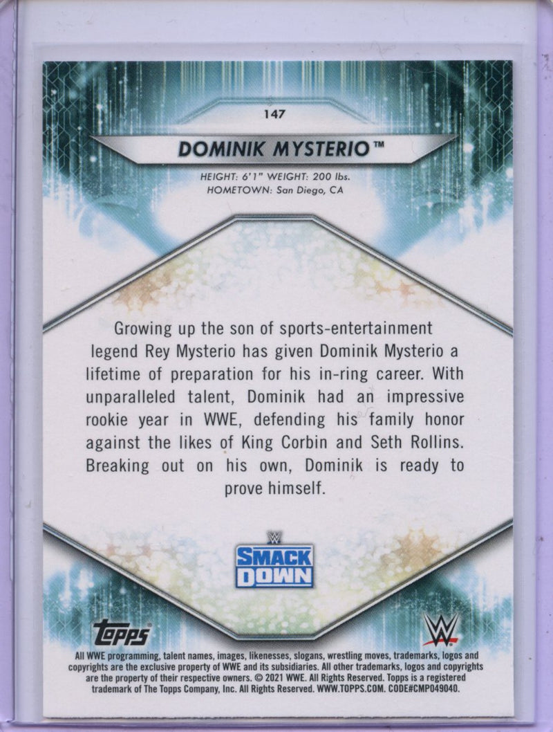 2021 Topps WWE Dominik Mysterio