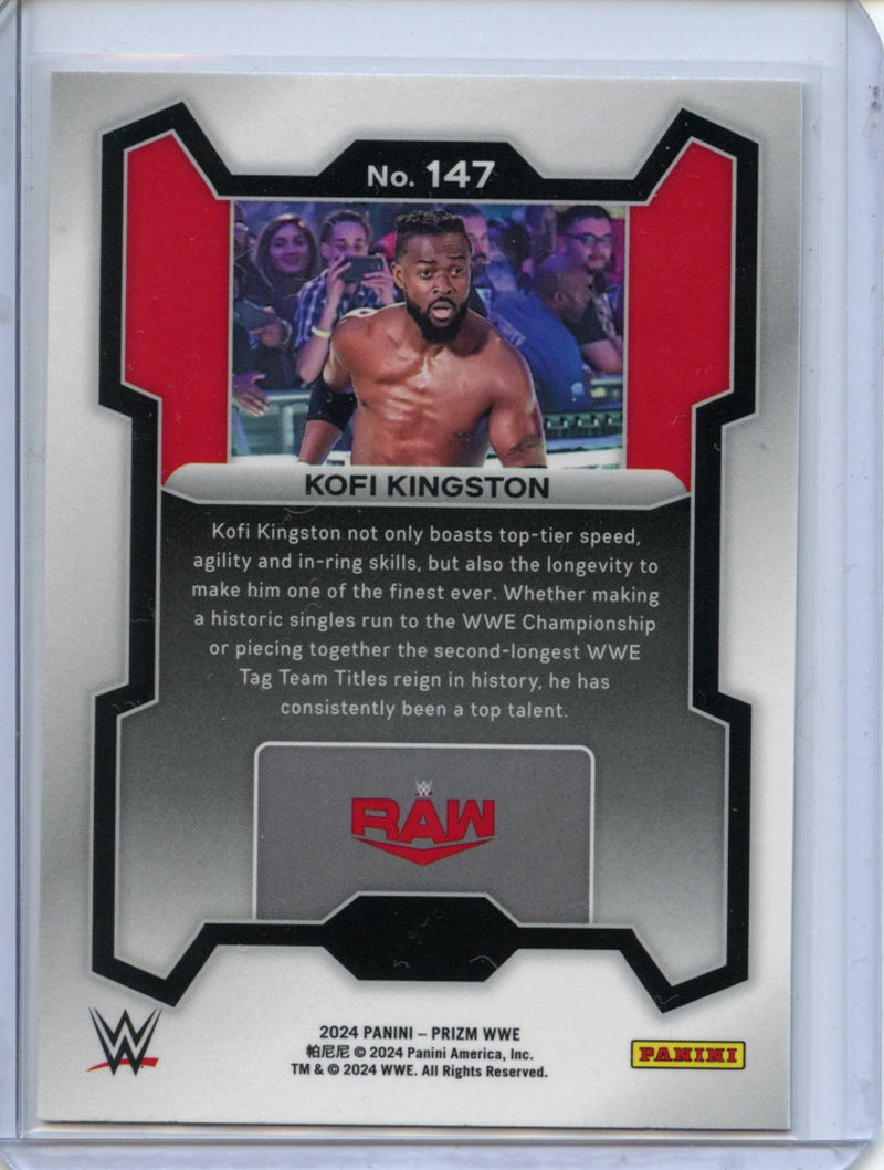 2024 Prizm WWE Kofi Kingston