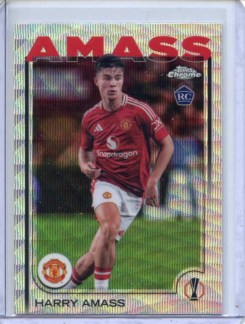 2024-25 Topps Chrome UEFA Club Comps Harry Amass Wave