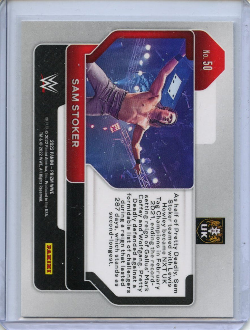 2022 Prizm WWE Sam Stoker