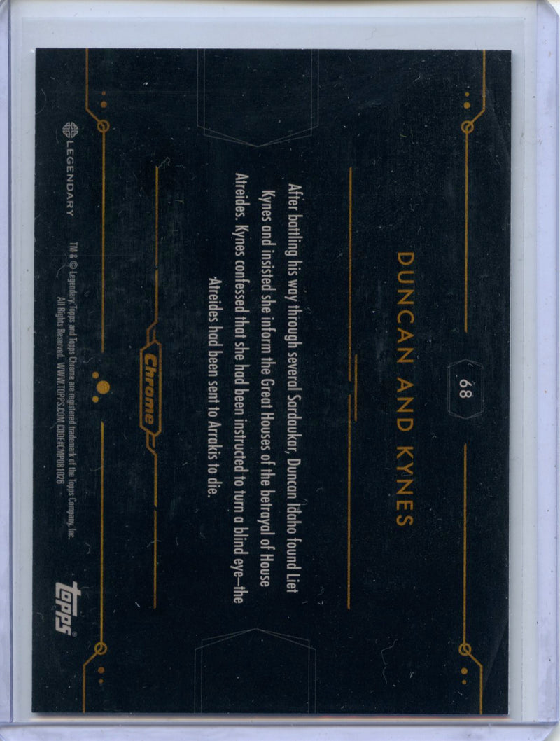 2024 Topps Dune Chrome Duncan And Kynes Refractor