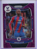 2021-22 Panini Prizm Premier League Jordan Ayew Purple Mojo Prizm