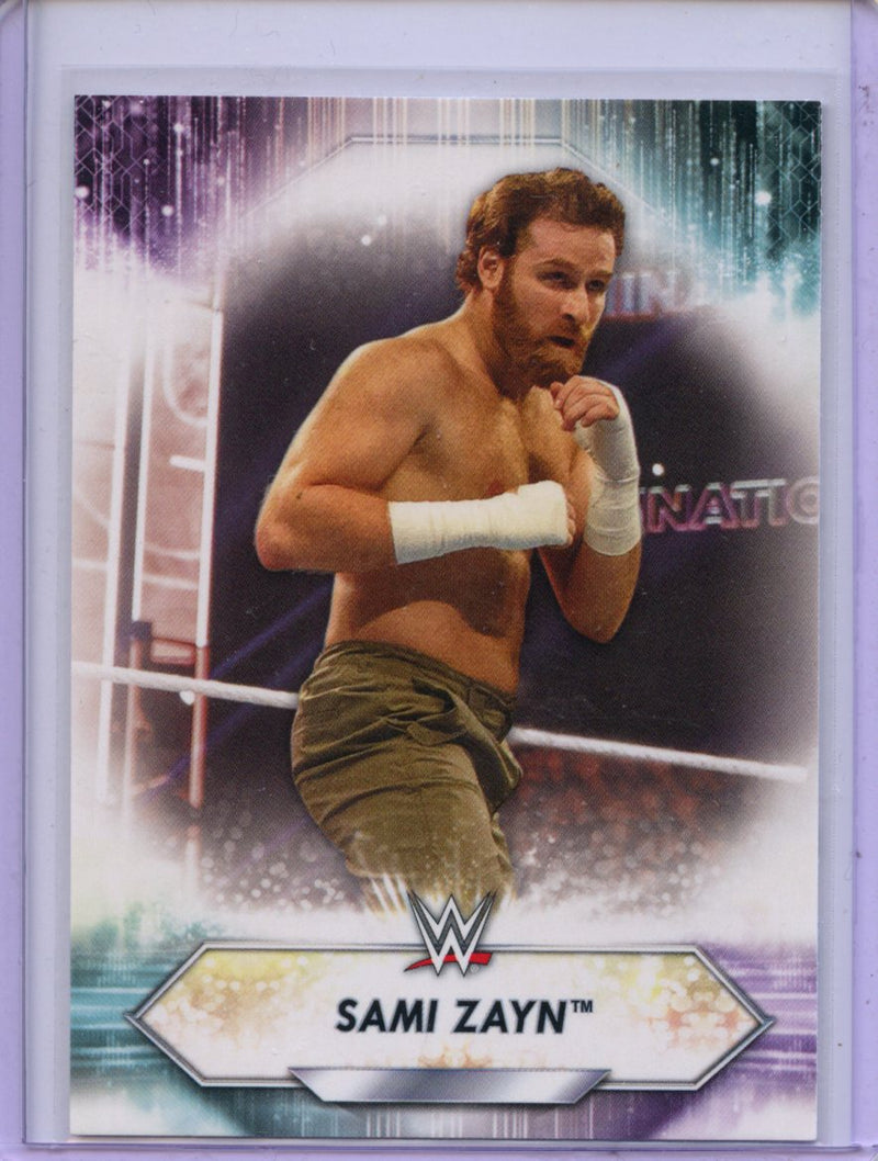 2021 Topps WWE Sami Zayn