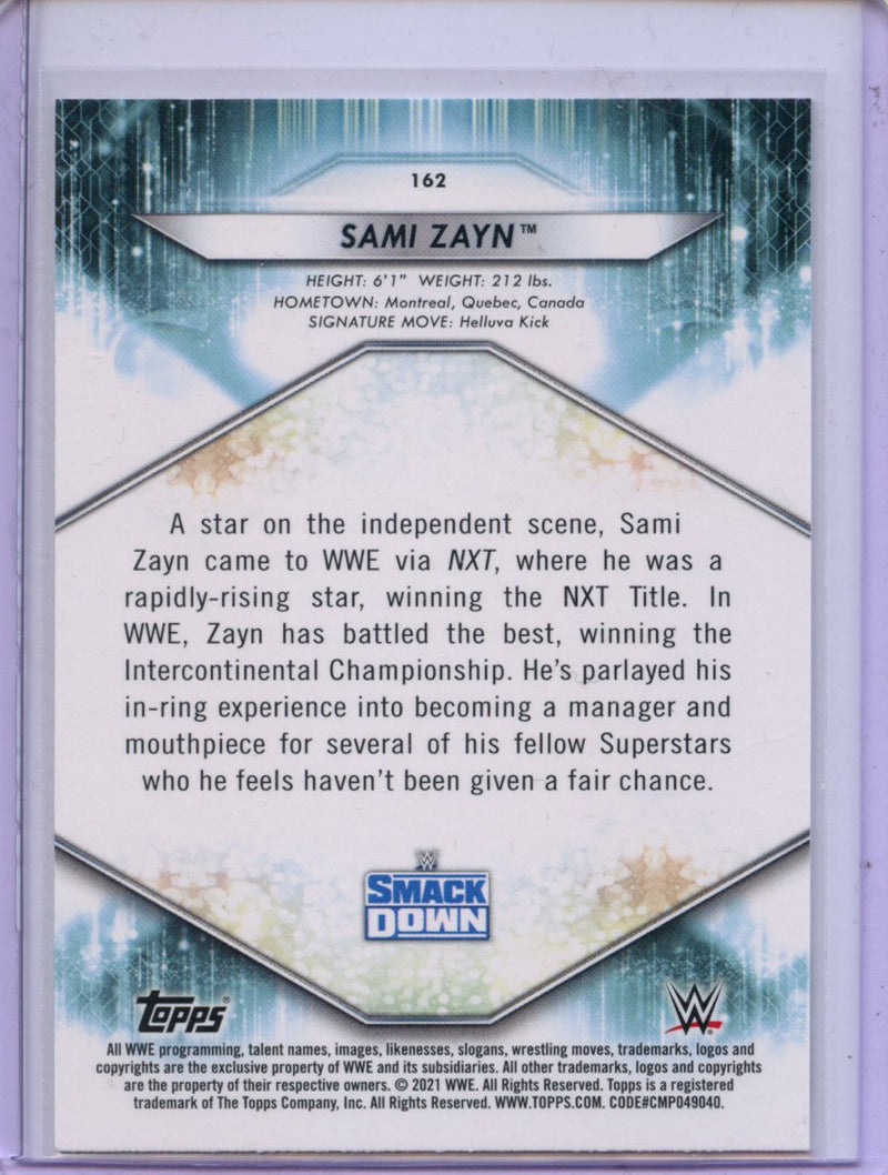 2021 Topps WWE Sami Zayn