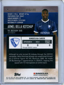 2021-22 Topps Bundesliga Stadium Club Chrome Armel Bella Kotchap Aqua Refractor 18/199