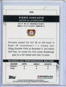 2021-22 Topps Finest Bundesliga Piero Hincapie
