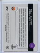2024-25 Topps Chrome UEFA Club Comps Noah Darvch Neon Pink Prism 79/175