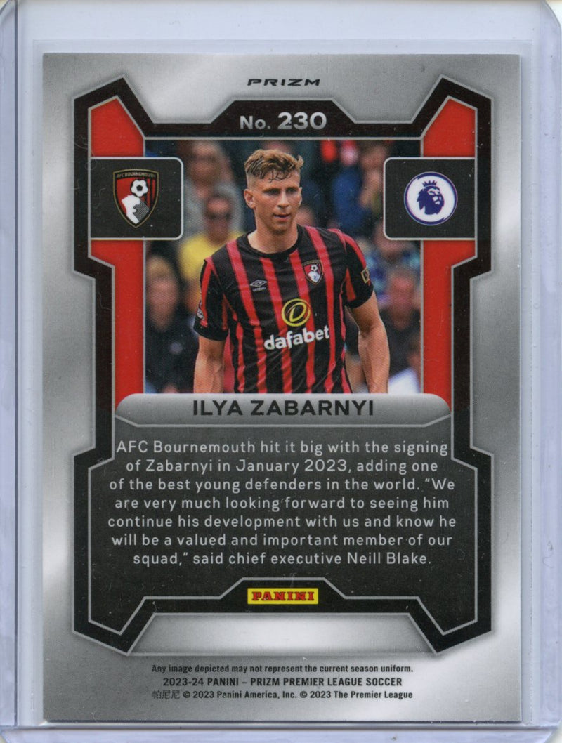 2023-24 Prizm Premier League Ilya Zabarnyi Breakaway Prizm