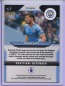 2021-22 Panini Prizm Premier League Ruben Dias Green Mojo Prizm