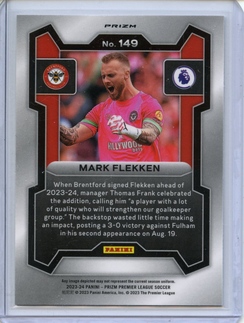 2023-24 Prizm Premier League Mark Flekken Breakaway Prizm