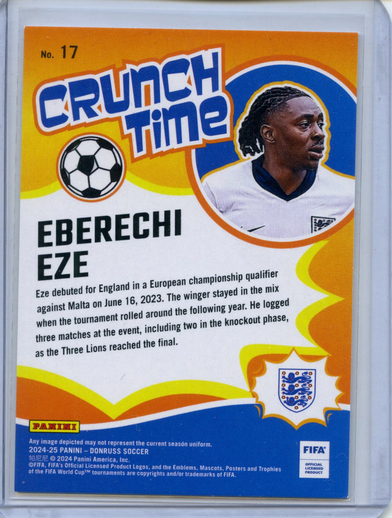 2024-25 Donruss Eberechi Eze Crunch Time