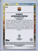 2022-23 Topps Chrome UEFA Robert Lewandowski Golazo