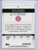 2021-22 Topps Finest Bundesliga Paul Wanner