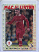 2024-25 Topps Chrome UEFA Club Comps Alexis Mac Allister Wave