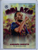 2022-23 Topps Chrome UEFA Andres Iniesta Golazo