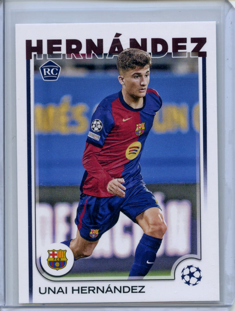 2024-25 Topps UEFA CC Unai Hernandez
