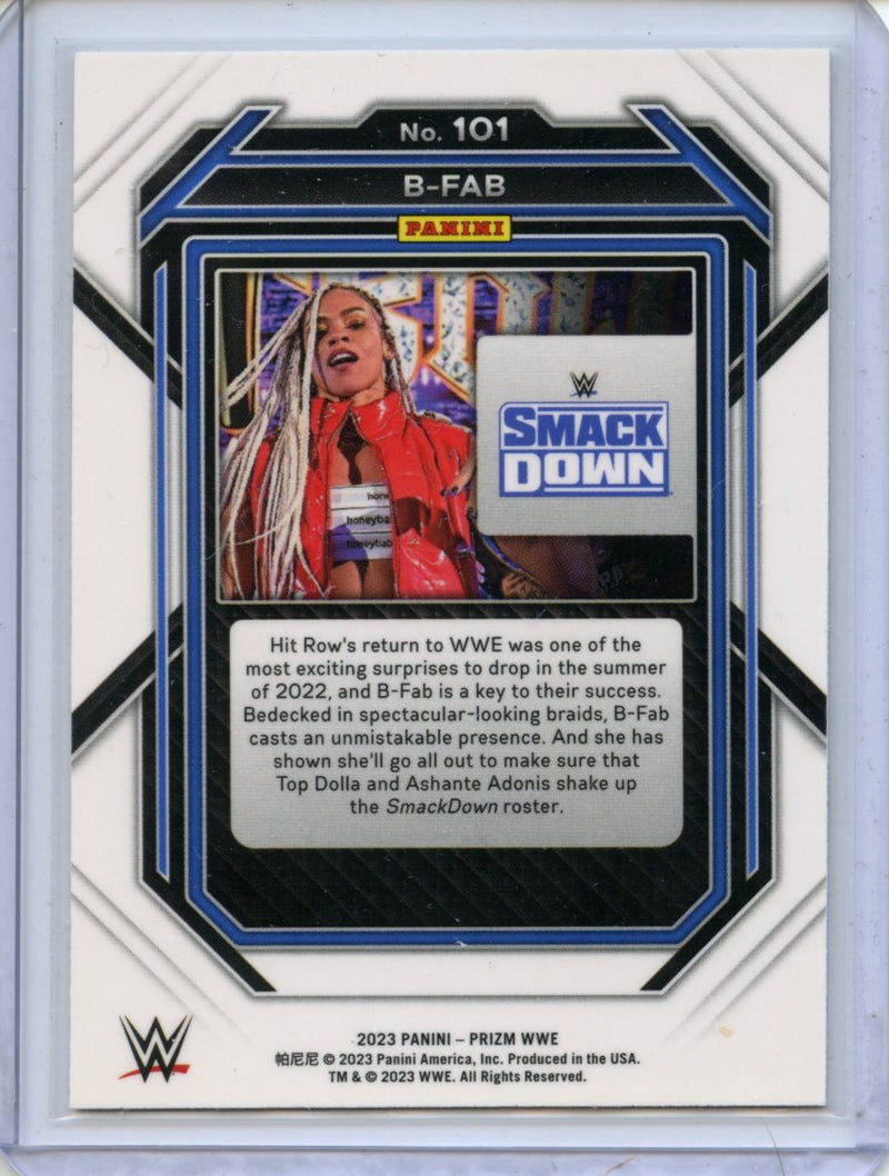 2023 Prizm WWE B-Fab