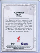 25-26 Pristine EPL Alexander Isak Orange Refractor 19/25