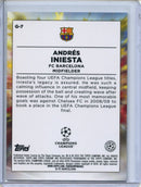 2022-23 Topps Chrome UEFA Andres Iniesta Golazo